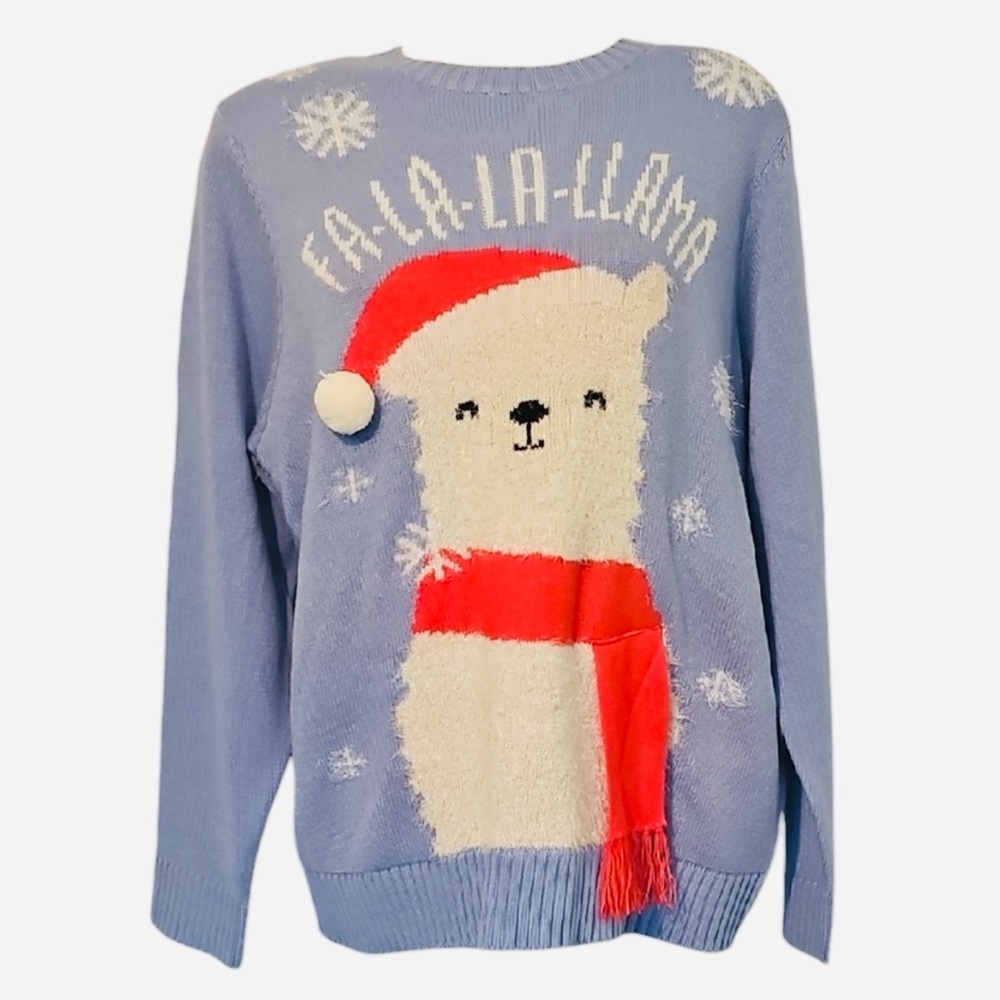 💚 Aeropostale Holiday Sweater with Llama - NWT, Size XL